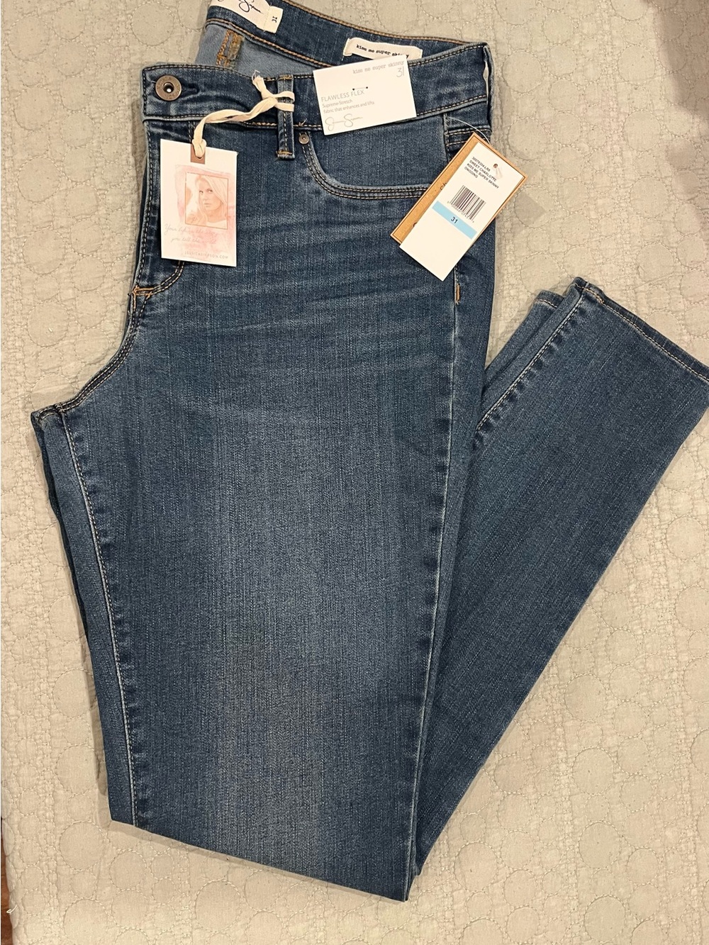 Jessica Simpson Women's Kiss Me Super Skinny Jeans